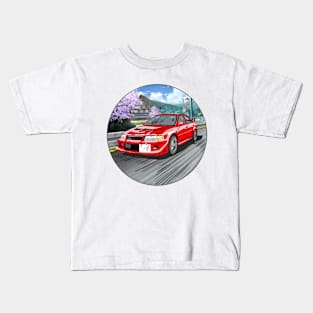 Mitsubishi Lancer Evolution VI - animauto Kids T-Shirt